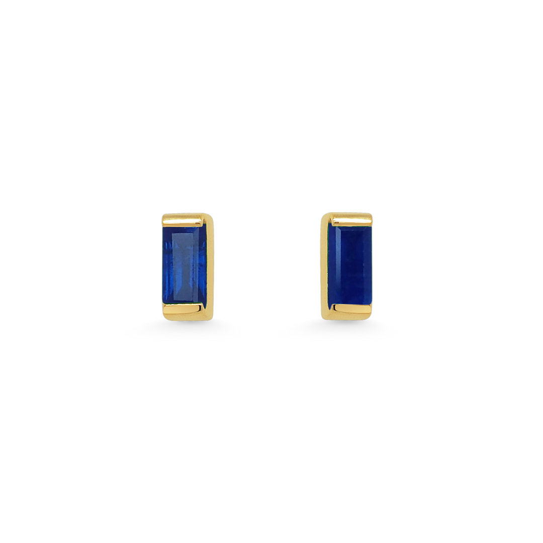 Sapphire Lantern Stud