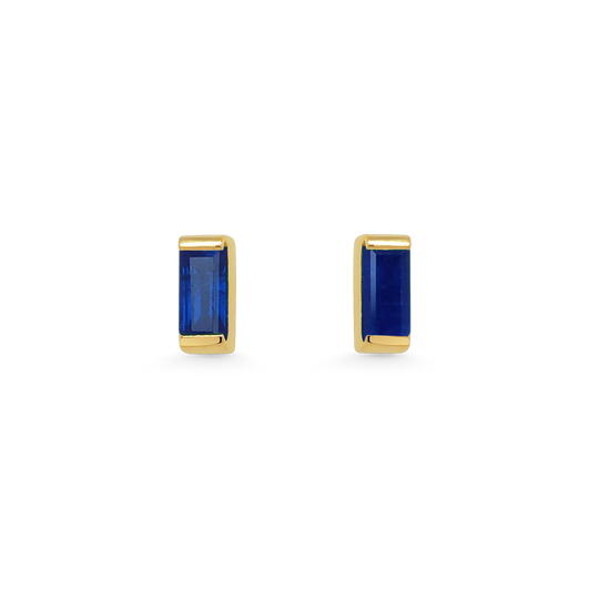 Sapphire Lantern Stud