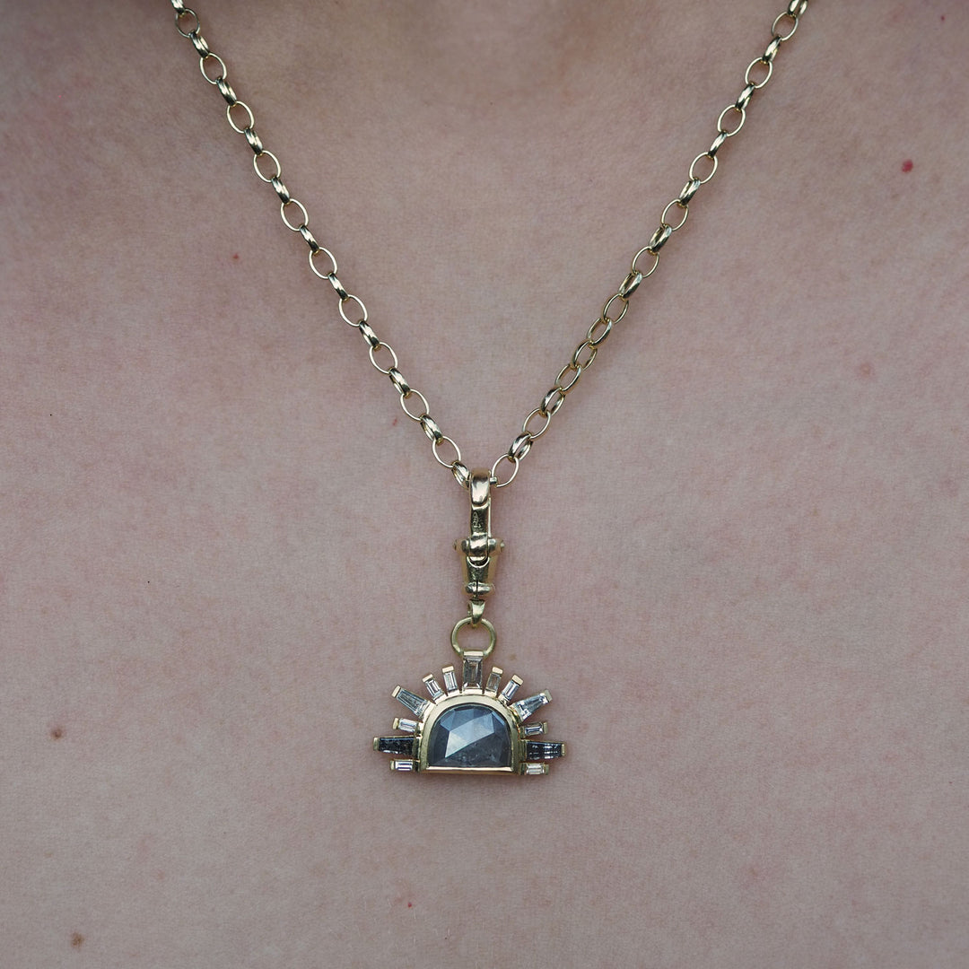 Mama Moonrise Pendant OOAK