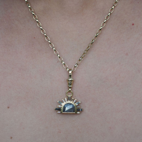 Mama Moonrise Pendant OOAK