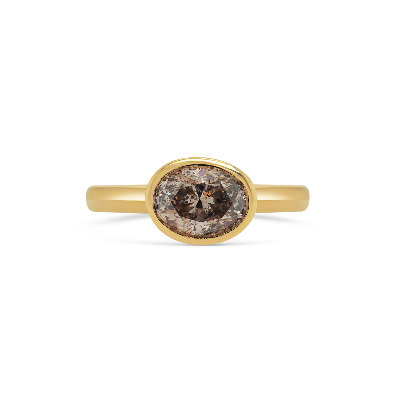 Oval Asteroid Ring OOAK