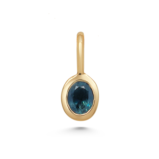 Pebble Sapphire Pendant