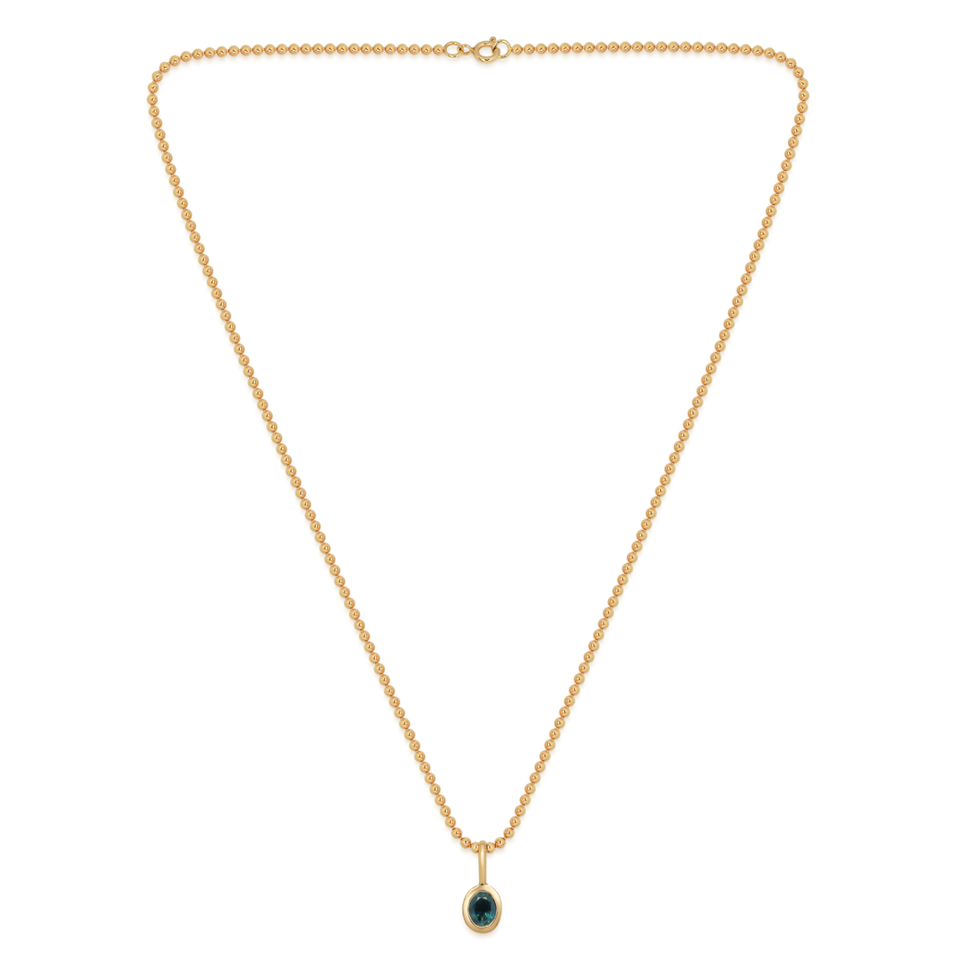 Pebble Sapphire Pendant