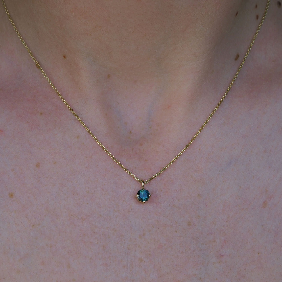 Sapphire Polaris Necklace