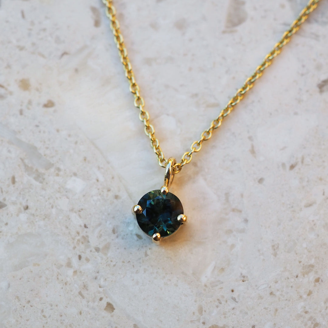 Sapphire Polaris Necklace