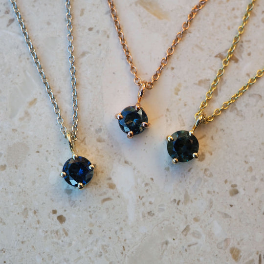 Sapphire Polaris Necklace