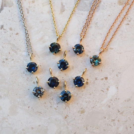 Sapphire Polaris Necklace